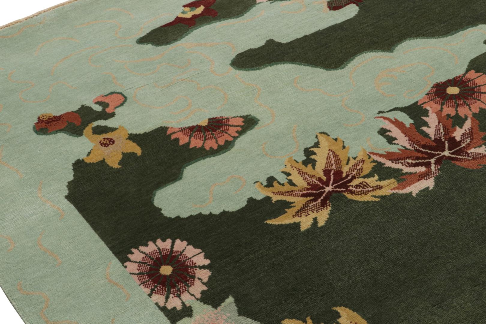 Chinese Art Deco Style Oversized Rug