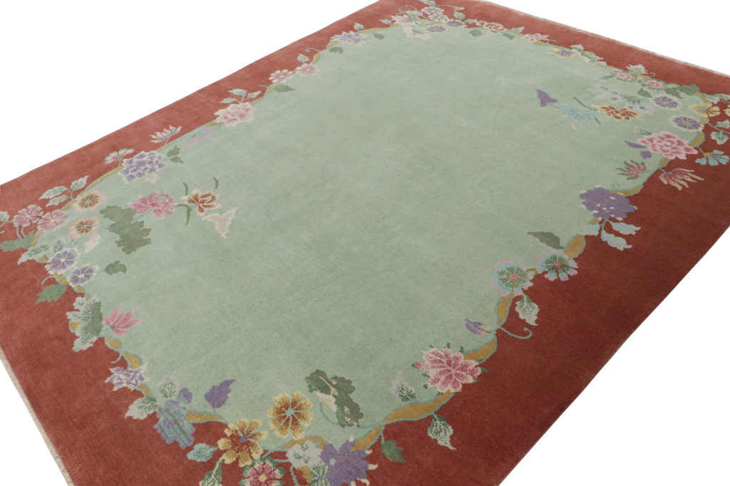 Chinese Art Deco Style Rug