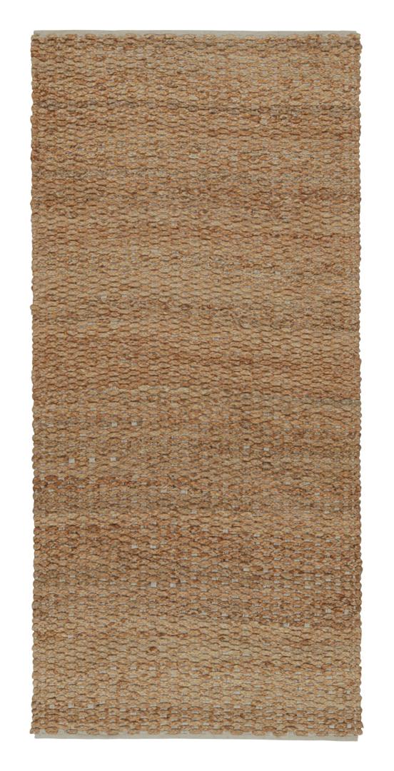 Modern Flatweave Runner in Beige/Brown