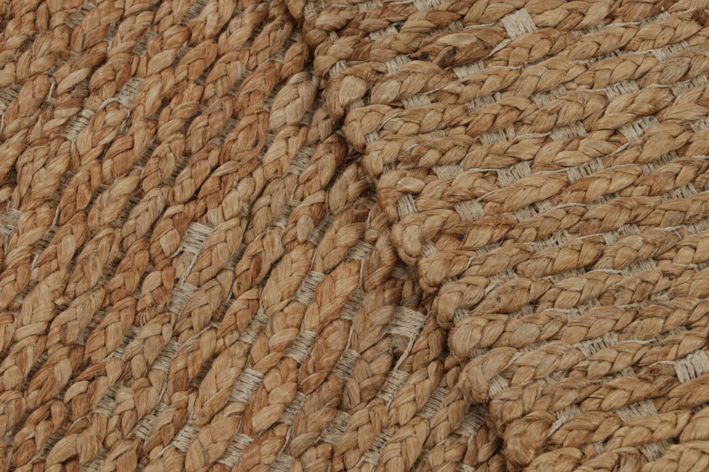 Modern Flatweave Runner in Beige/Brown