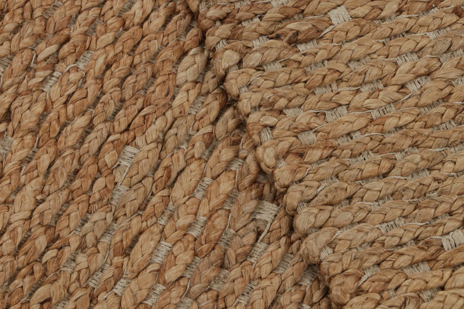 Modern Flatweave Runner in Beige/Brown
