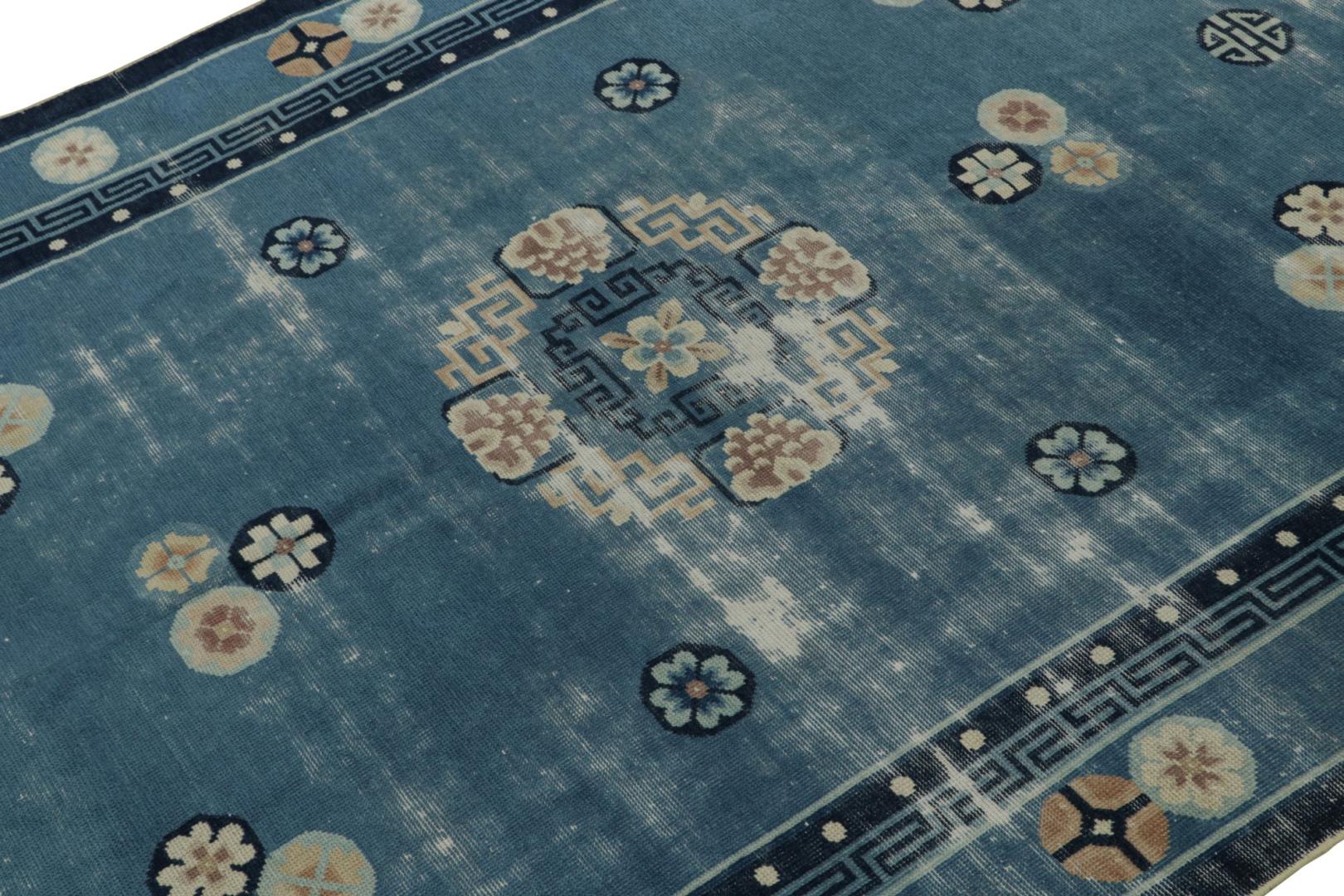 Antique Chinese Art Deco Peking rug