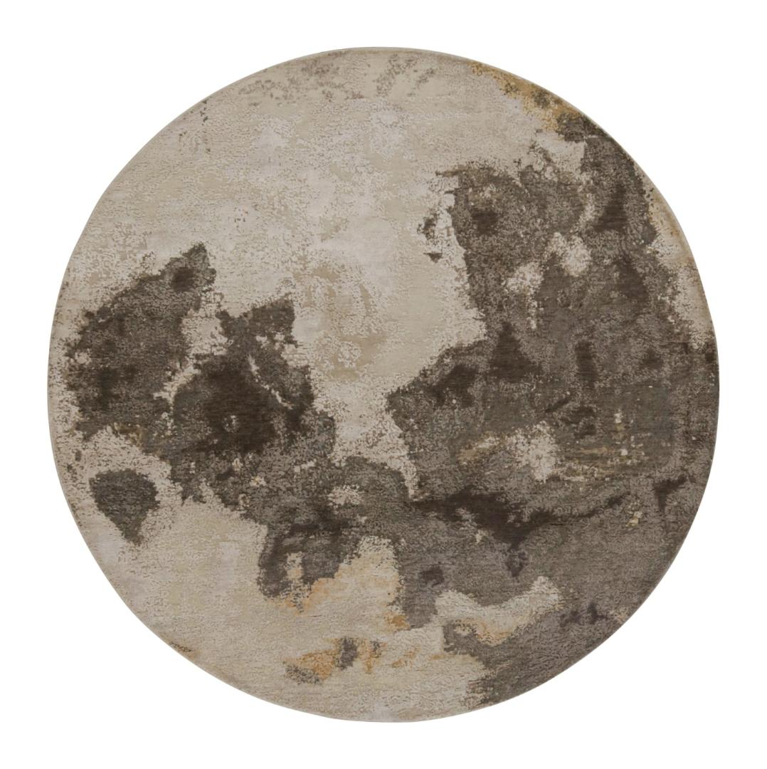 Modern Abstract CIrcle Rug