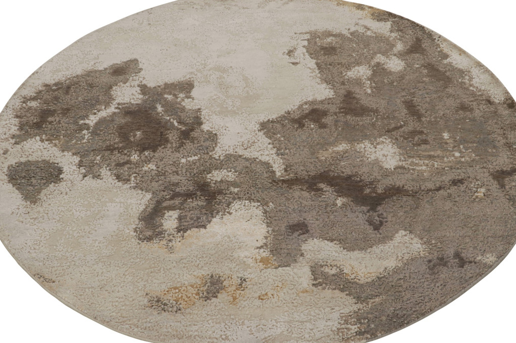 Modern Abstract CIrcle Rug