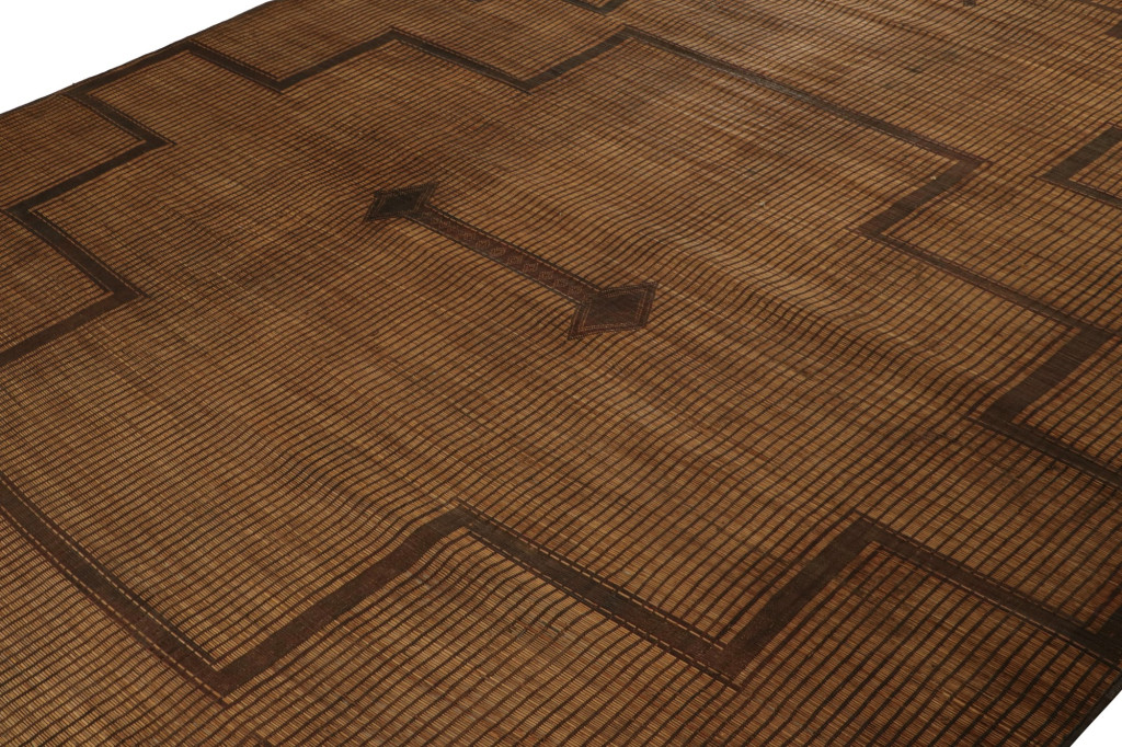 Antique Tuareg Mat Moroccan Rug
