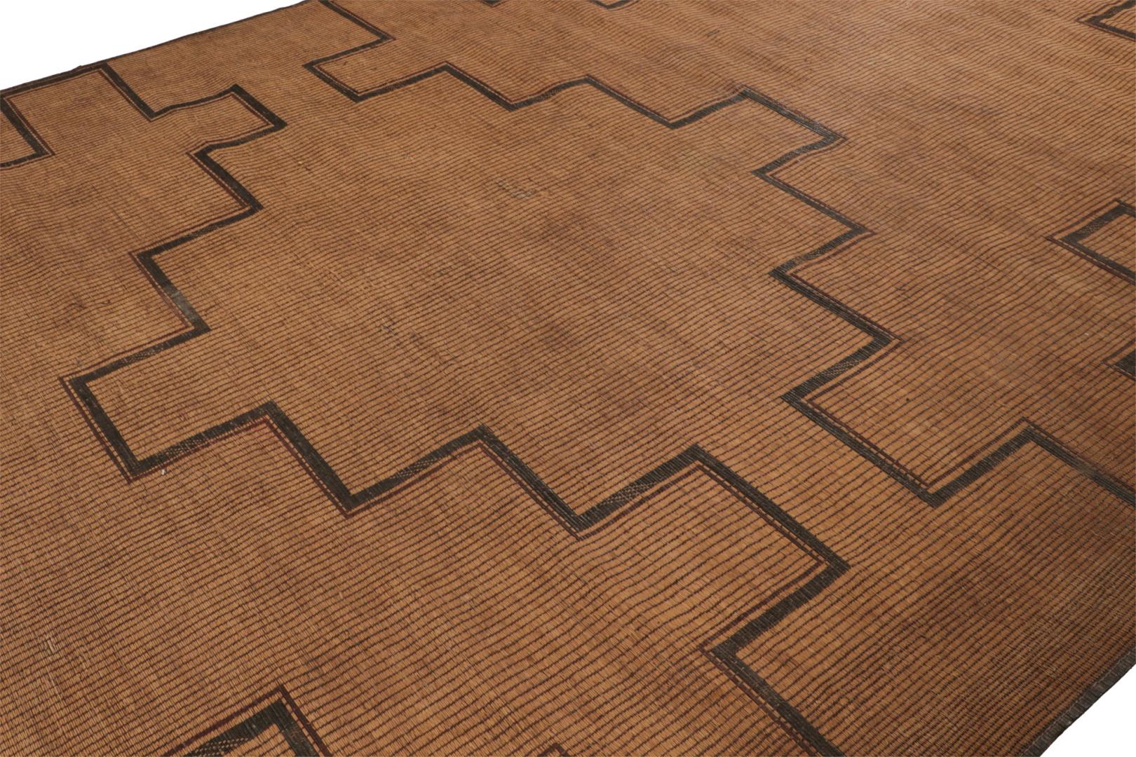 Vintage Tuareg Mat Moroccan Rug
