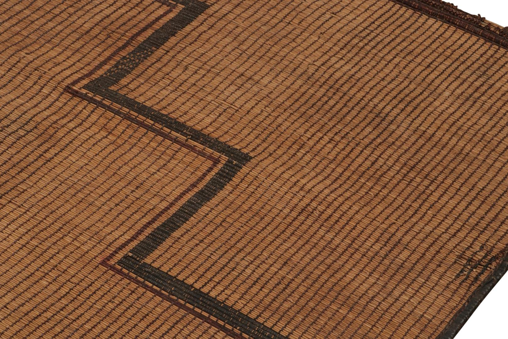 Vintage Tuareg Mat Moroccan Rug