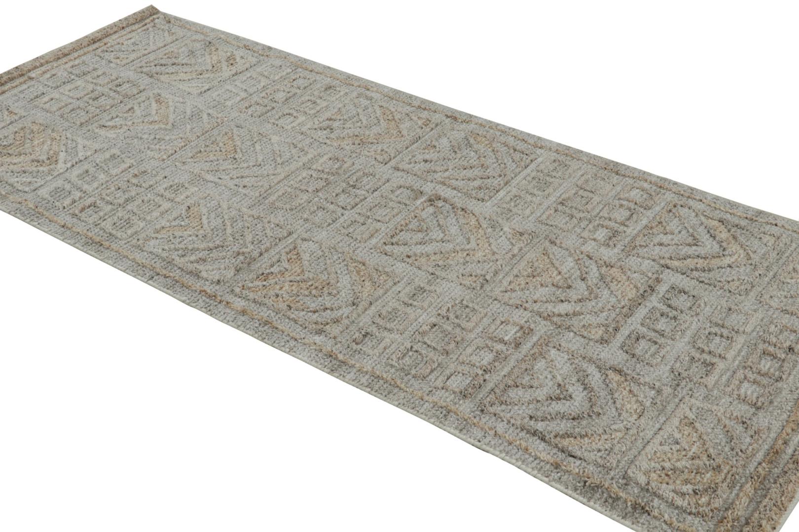 Scandinavian style Outdoor runner rug