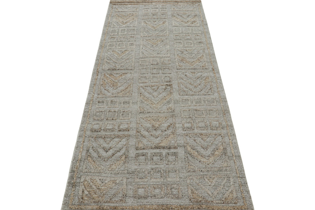 Scandinavian style Outdoor runner rug