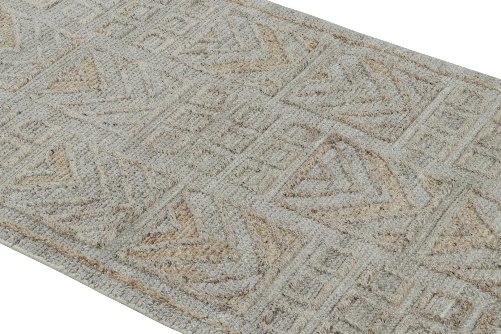 Scandinavian style Outdoor runner rug