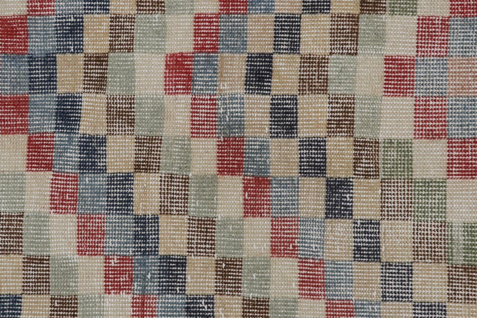 Vintage Zeki Müren Art Deco Runner Rug