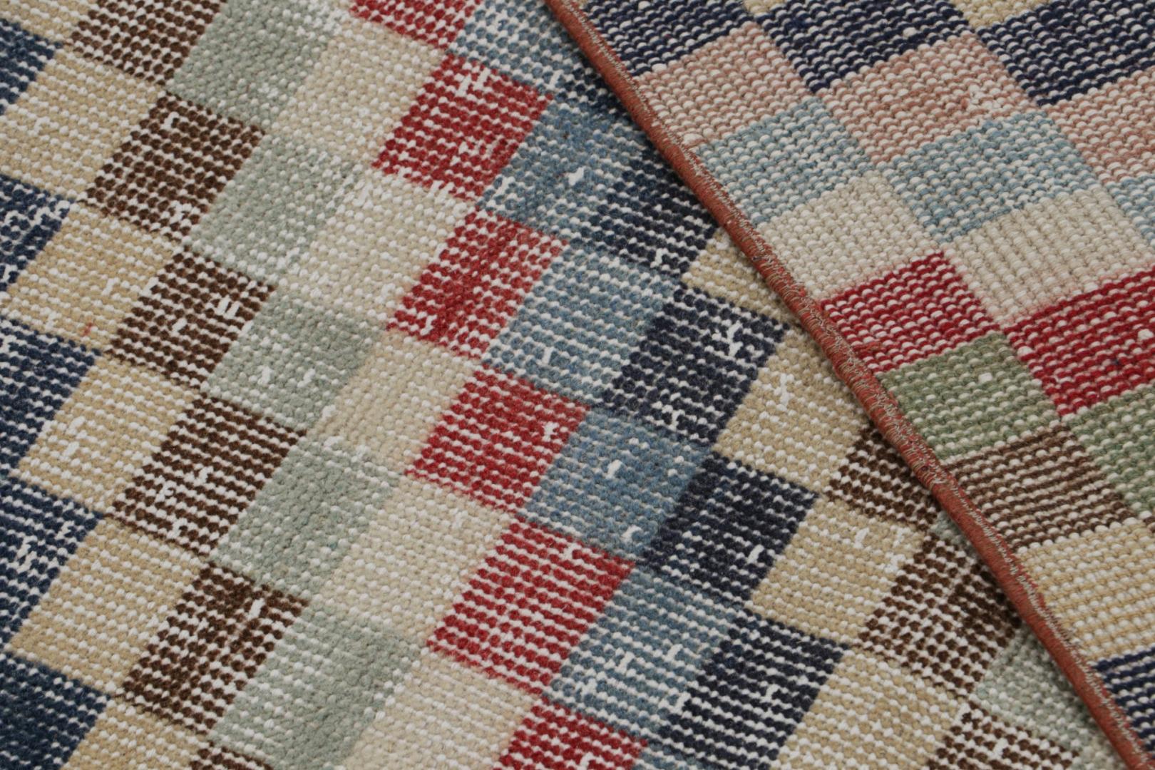 Vintage Zeki Müren Art Deco Runner Rug