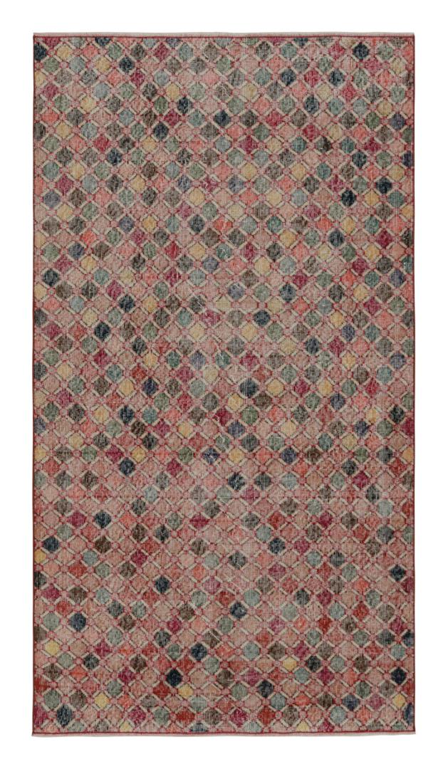 Vintage Zeki Müren Art Deco Rug