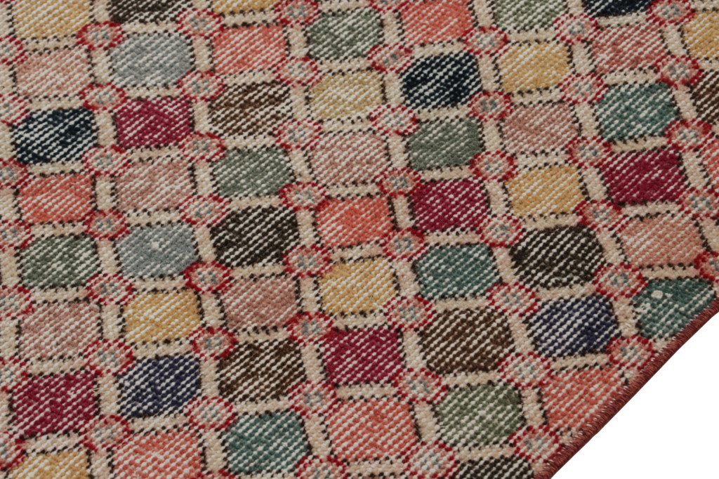 Vintage Zeki Müren Art Deco Rug
