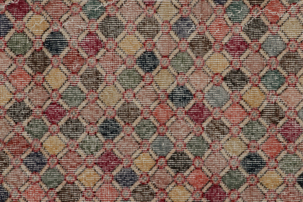 Vintage Zeki Müren Art Deco Rug