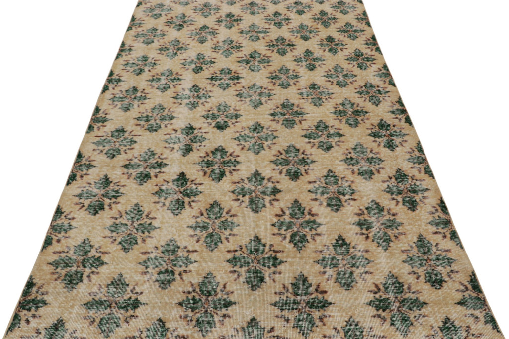 Vintage Zeki Müren Art Deco Rug