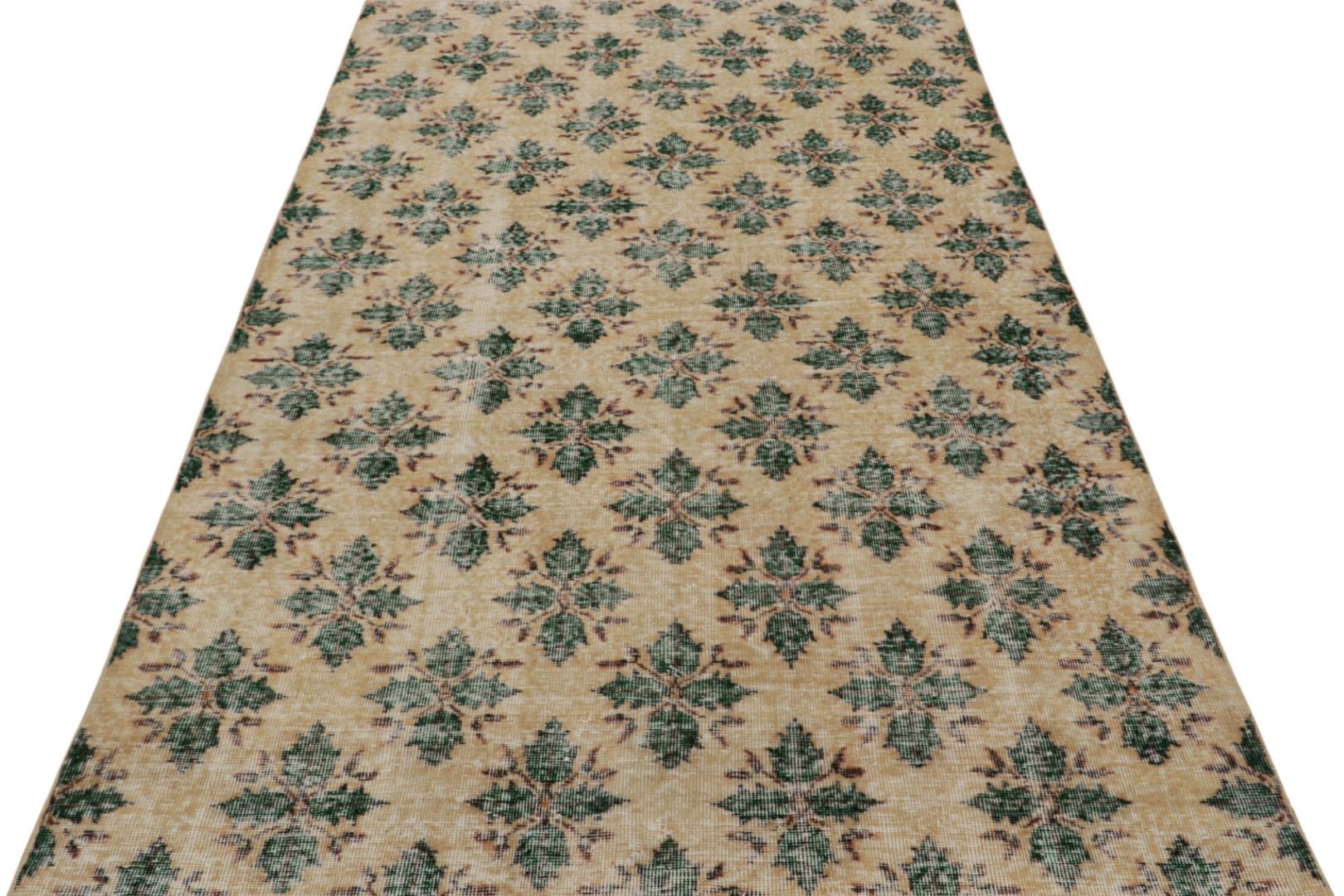 Vintage Zeki Müren Art Deco Rug