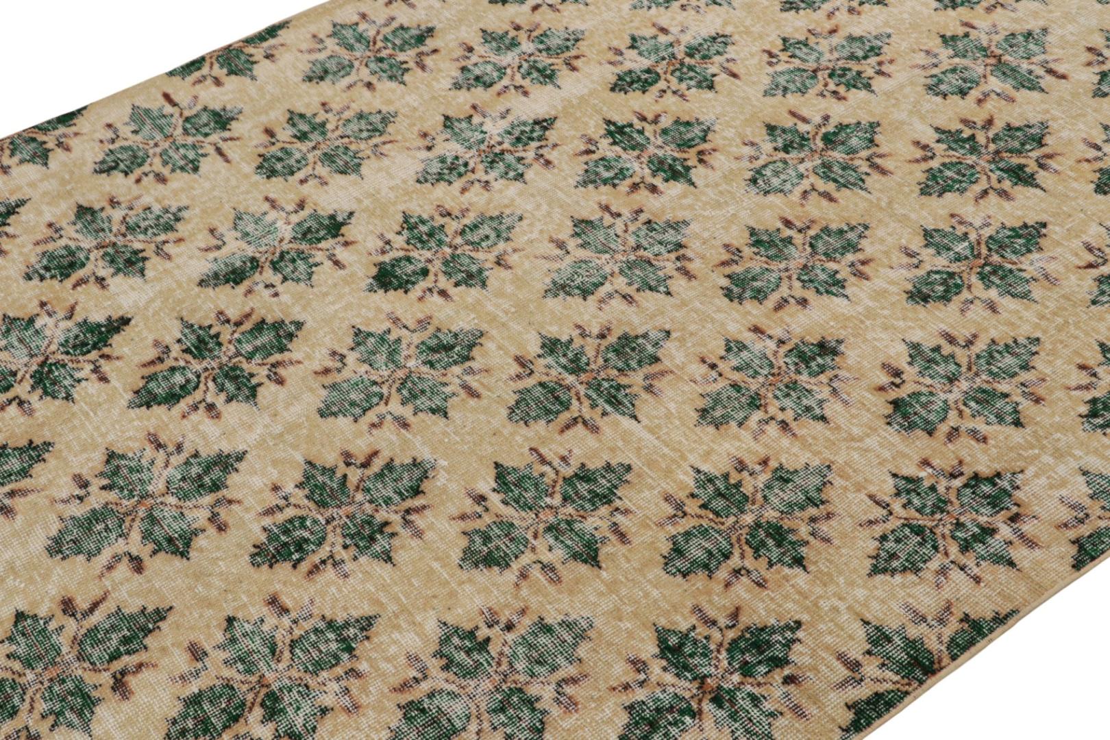 Vintage Zeki Müren Art Deco Rug