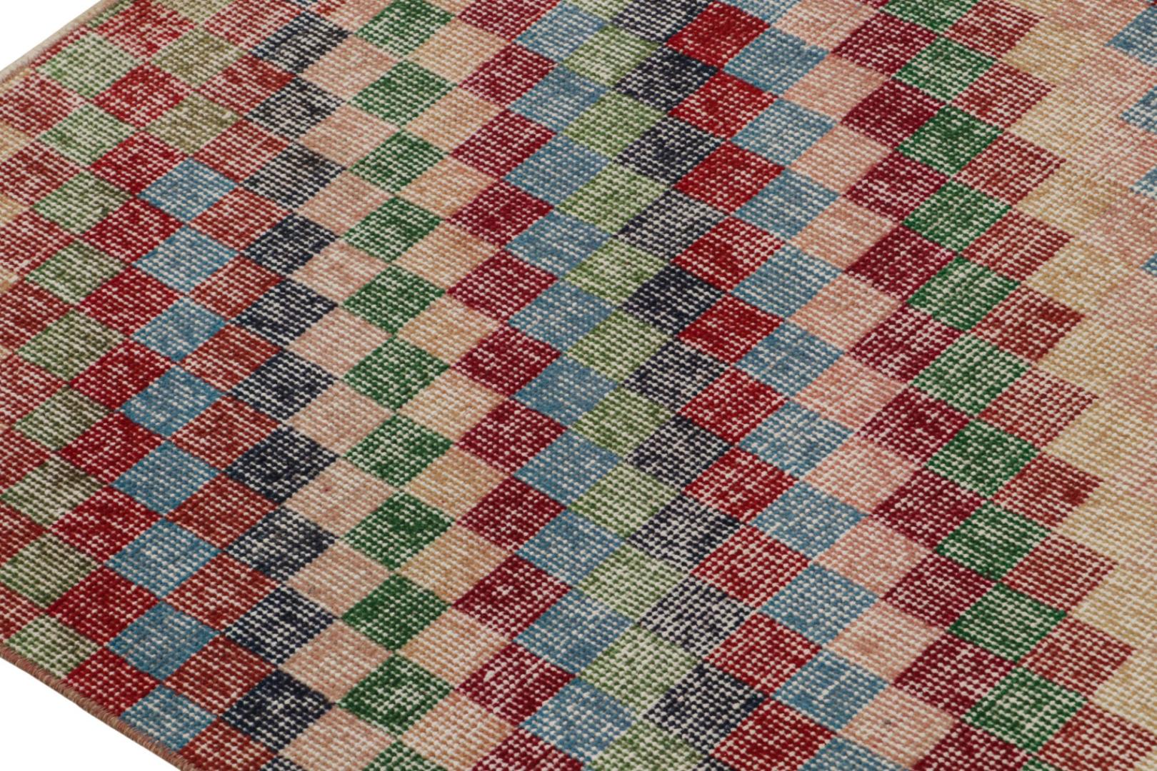 Vintage Zeki Müren Art Deco Rug