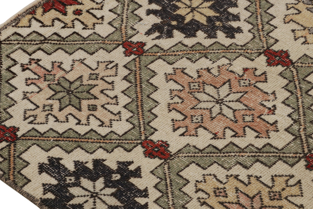 Vintage Zeki Müren Art Deco Rug