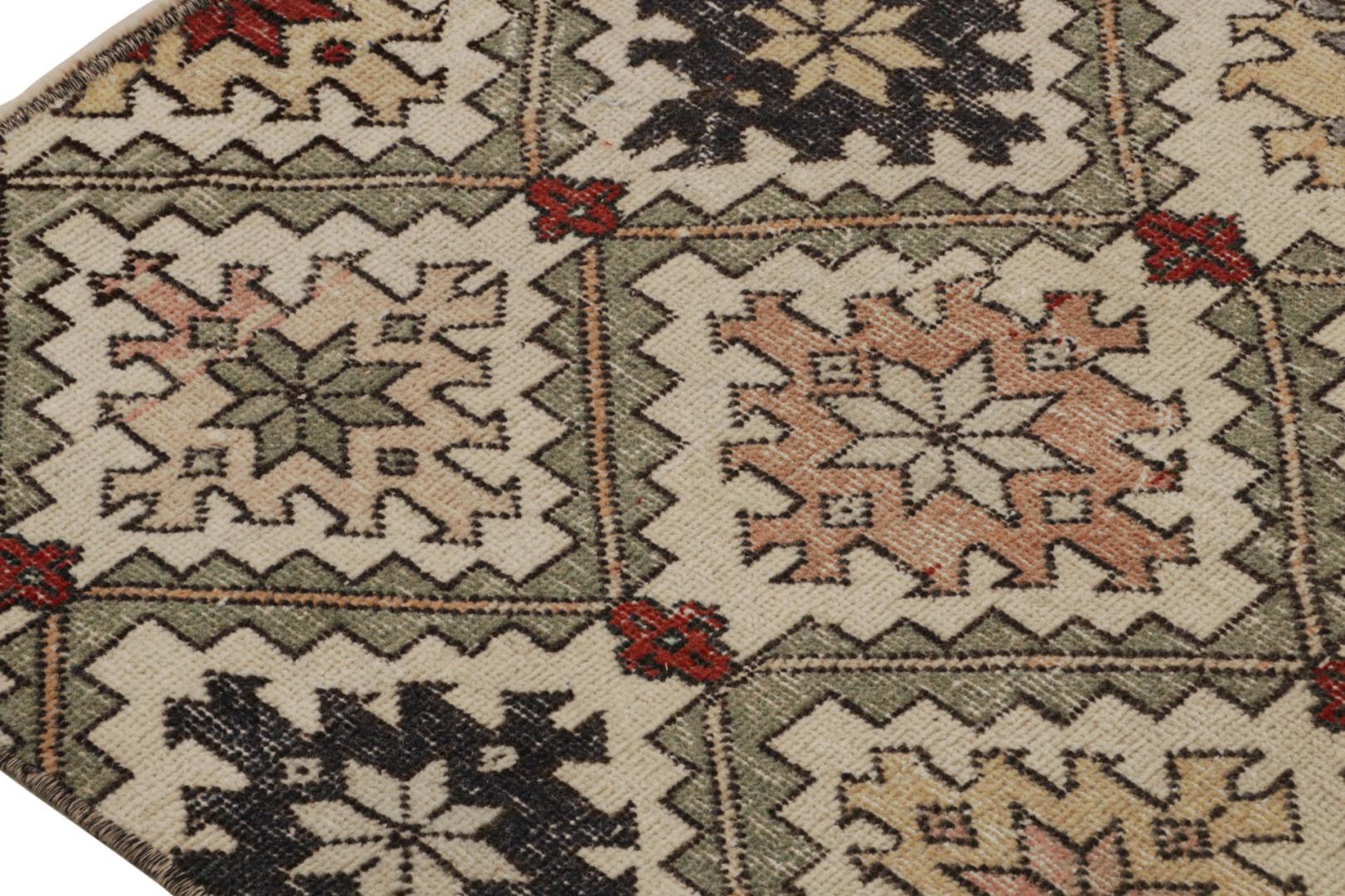 Vintage Zeki Müren Art Deco Rug