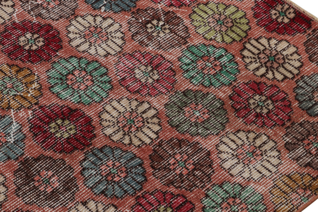 Vintage Zeki Müren Art Deco Runner Rug