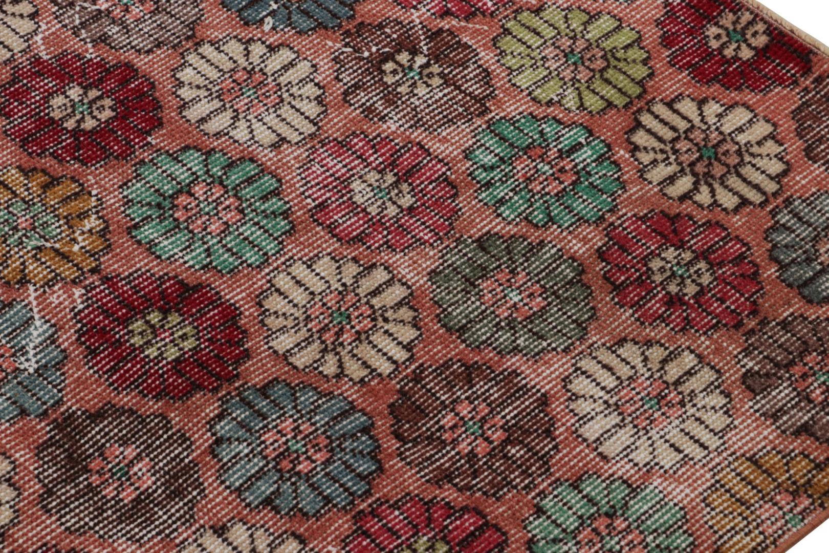 Vintage Zeki Müren Art Deco Runner Rug
