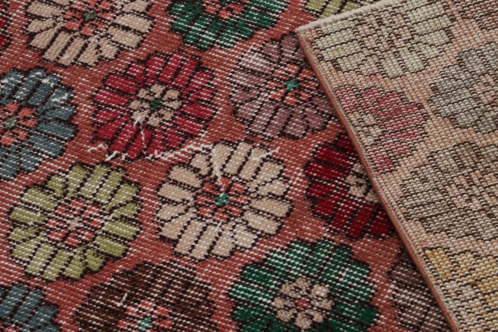 Vintage Zeki Müren Art Deco Runner Rug