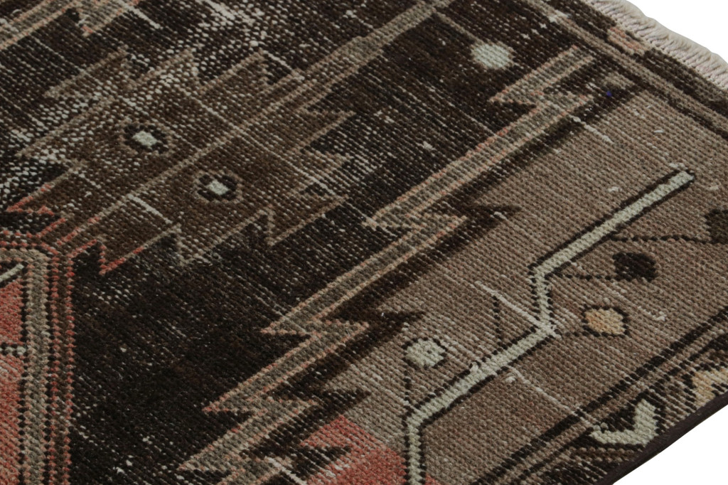 Vintage Persian Sarab Style Runner Rug