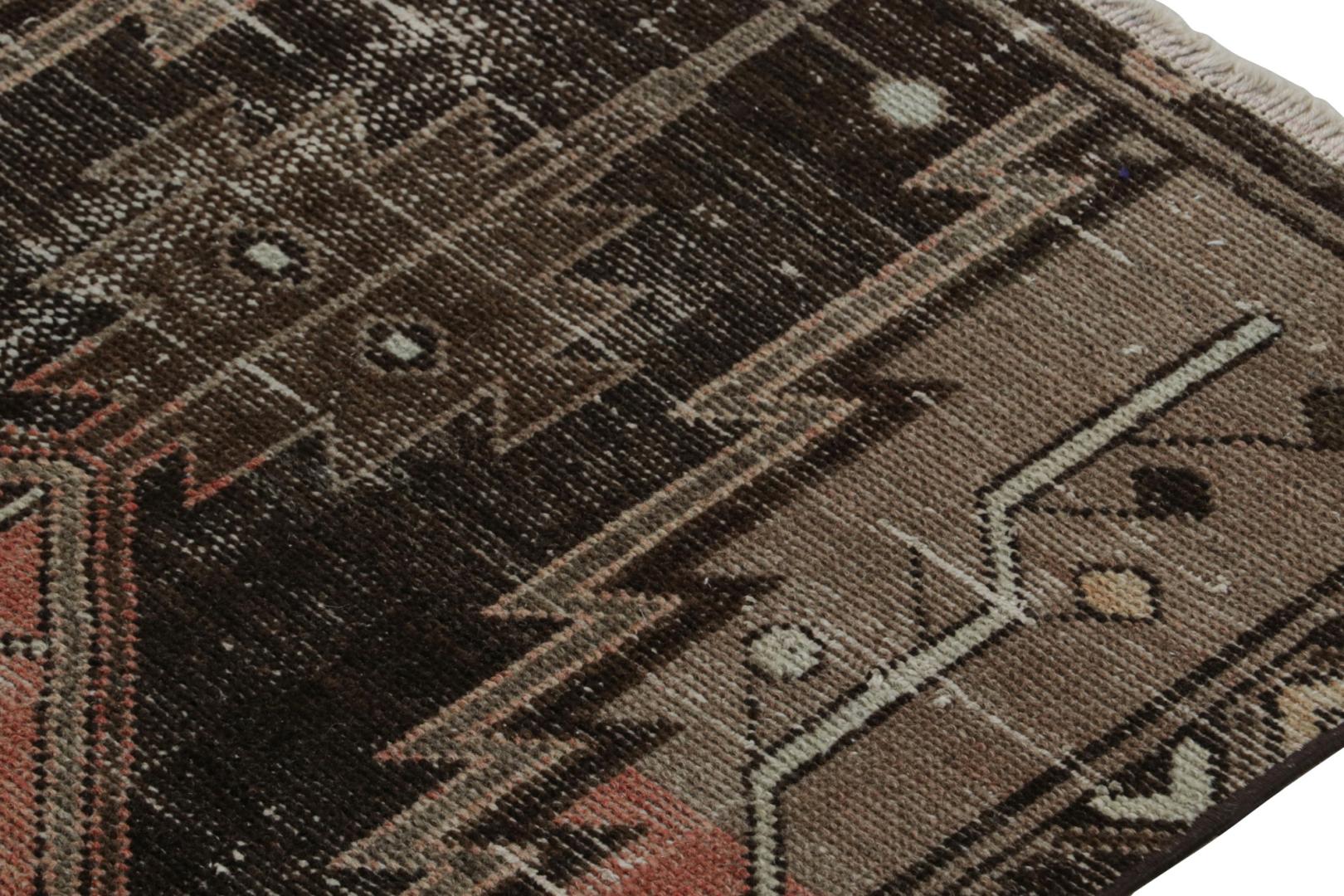 Vintage Persian Sarab Style Runner Rug