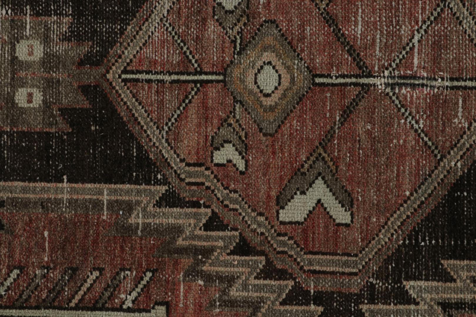 Vintage Persian Sarab Style Runner Rug