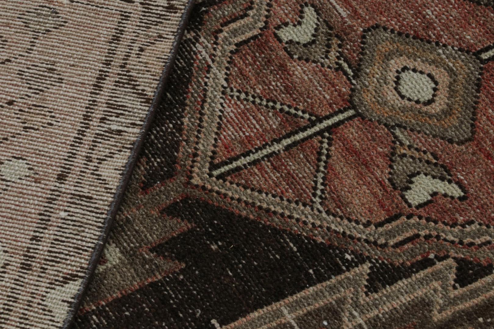 Vintage Persian Sarab Style Runner Rug