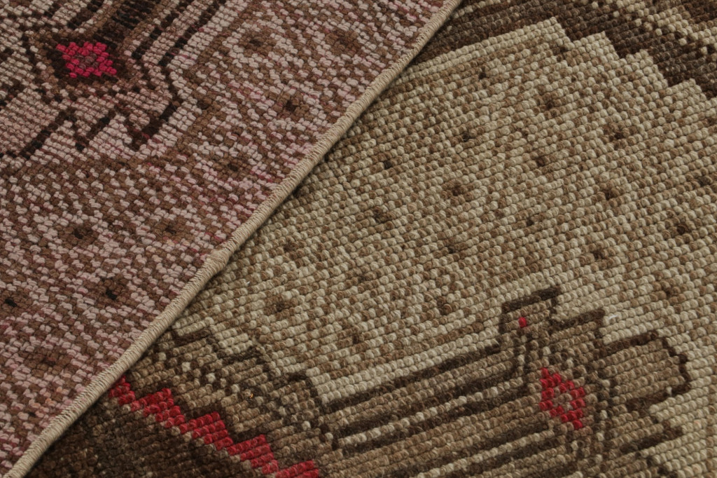 Vintage Persian Sarab Style Runner Rug