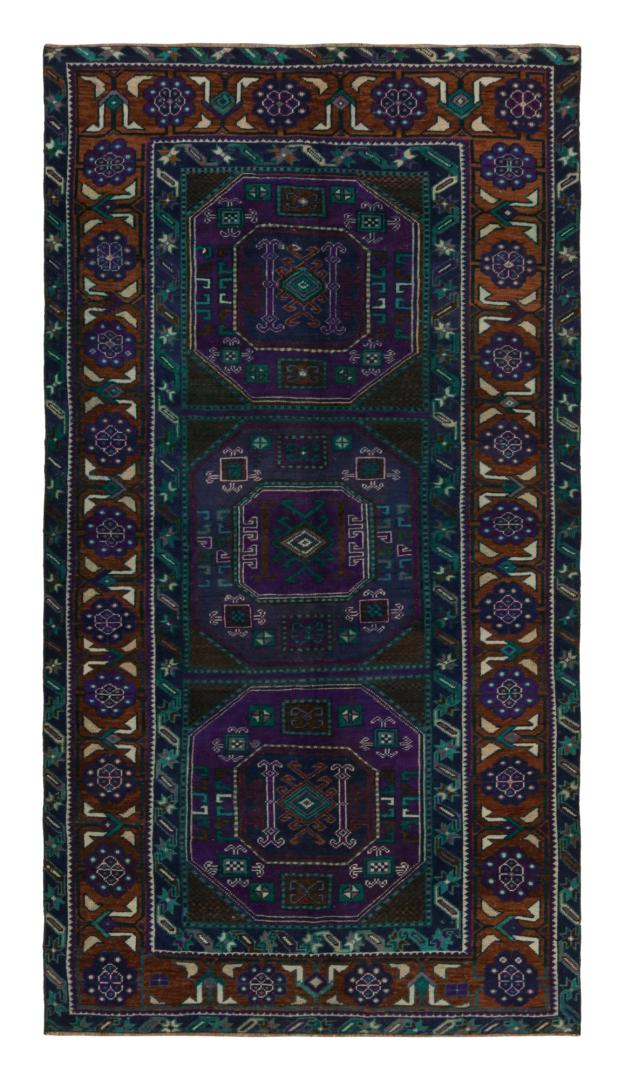 Rare Vintage Oushak Runner Rug