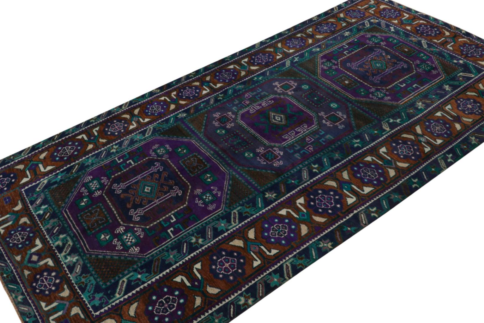 Rare Vintage Oushak Runner Rug