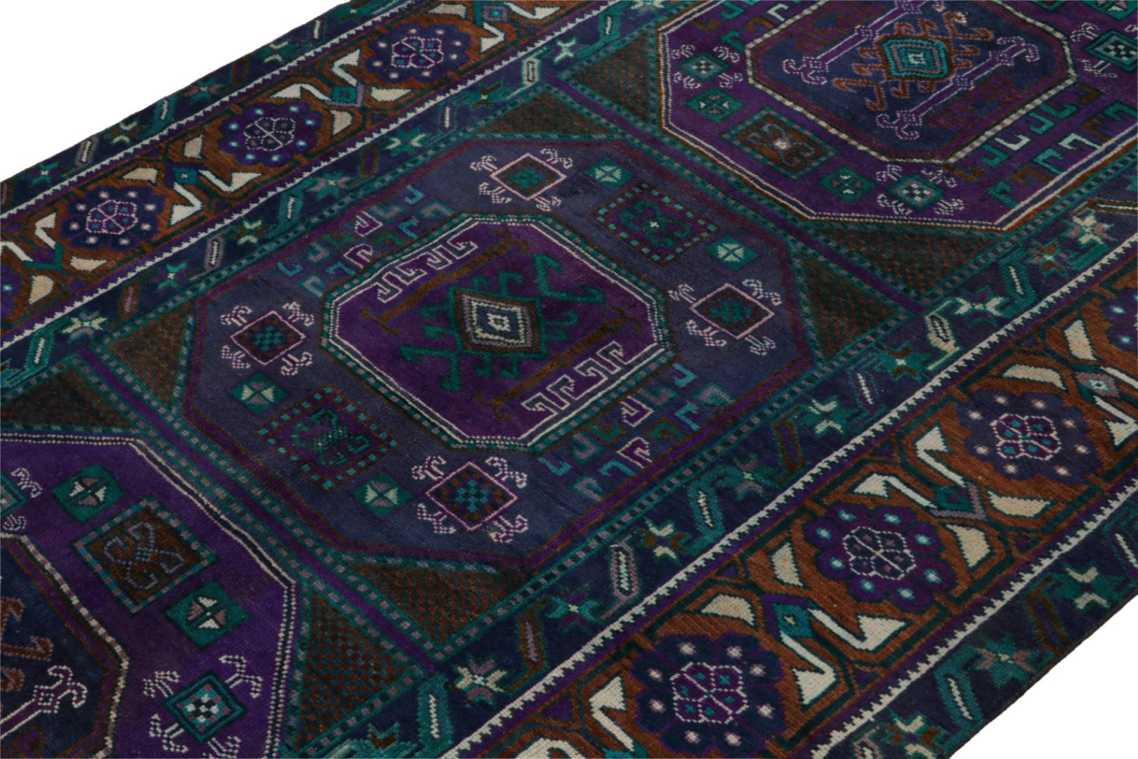 Rare Vintage Oushak Runner Rug