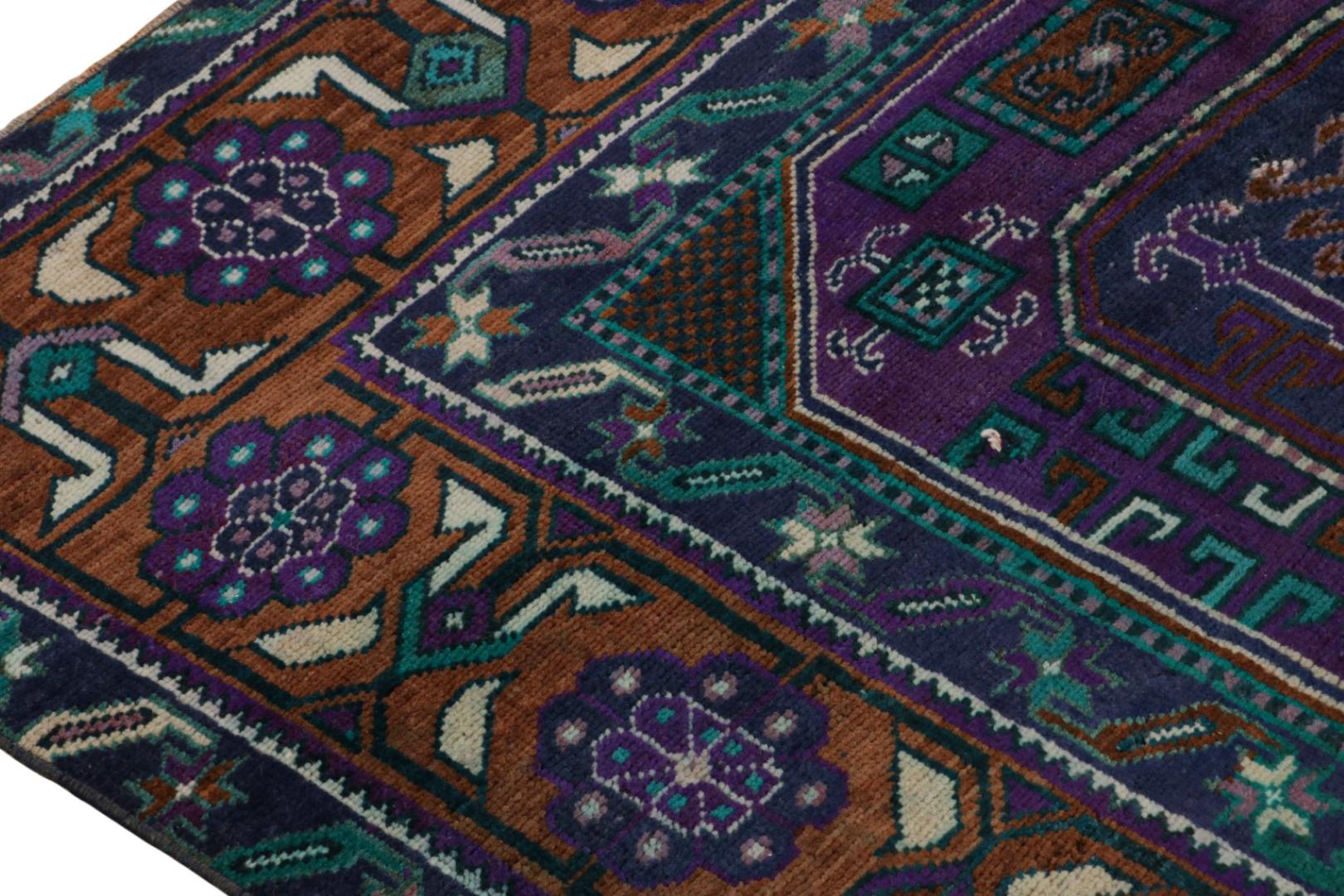 Rare Vintage Oushak Runner Rug