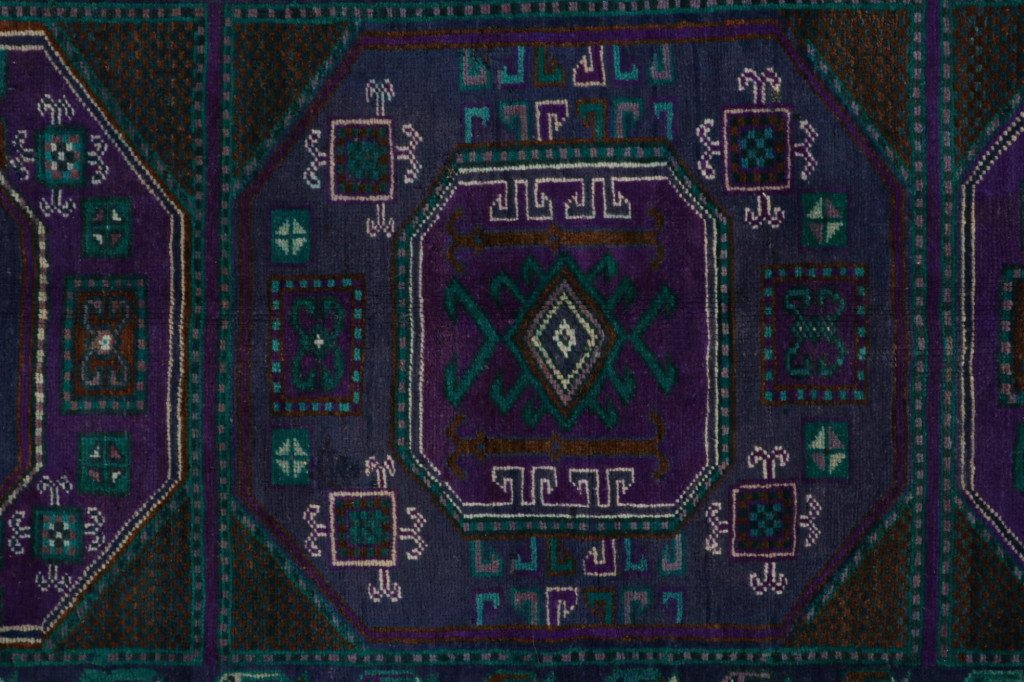Rare Vintage Oushak Runner Rug