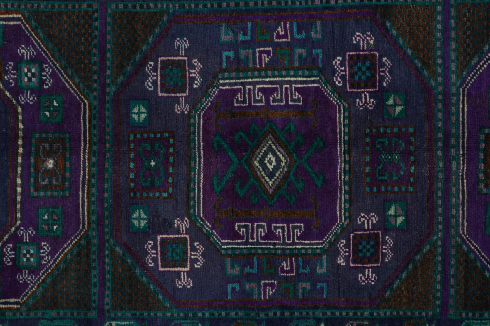 Rare Vintage Oushak Runner Rug