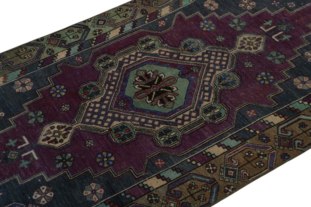 Vintage Turkish Oushak Runner Rug
