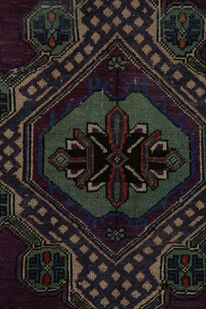 Vintage Turkish Oushak Runner Rug