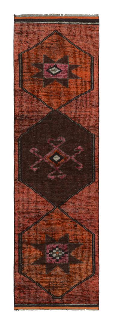 Vintage Oushak Runner Rug