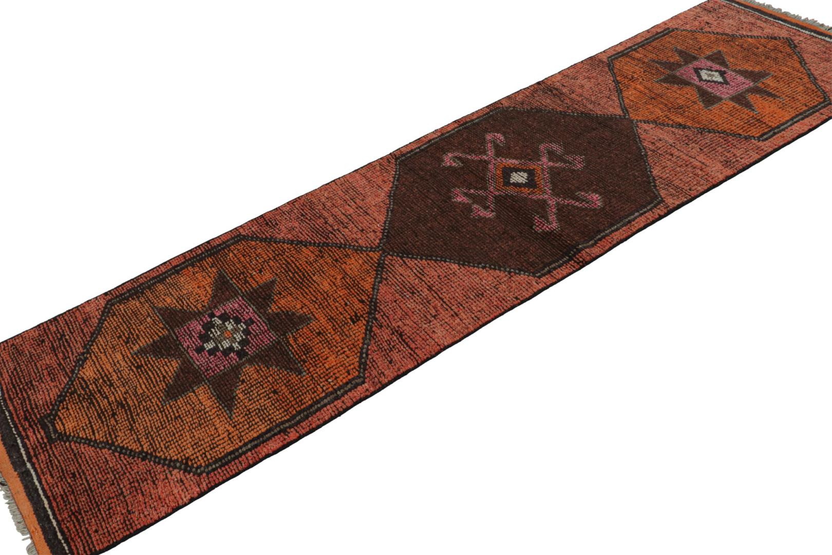 Vintage Oushak Runner Rug