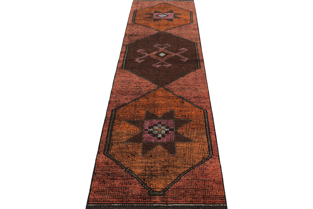Vintage Oushak Runner Rug