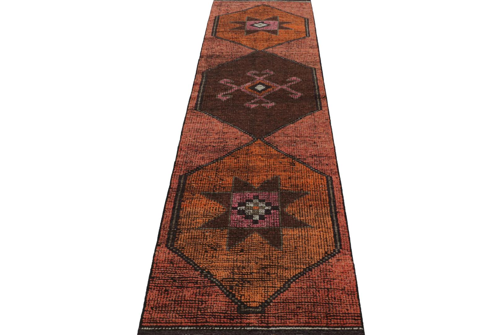 Vintage Oushak Runner Rug