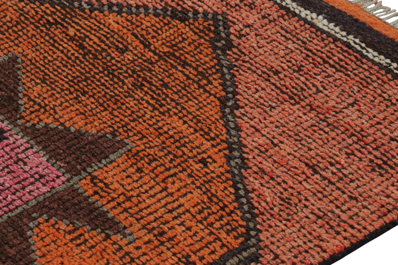 Vintage Oushak Runner Rug