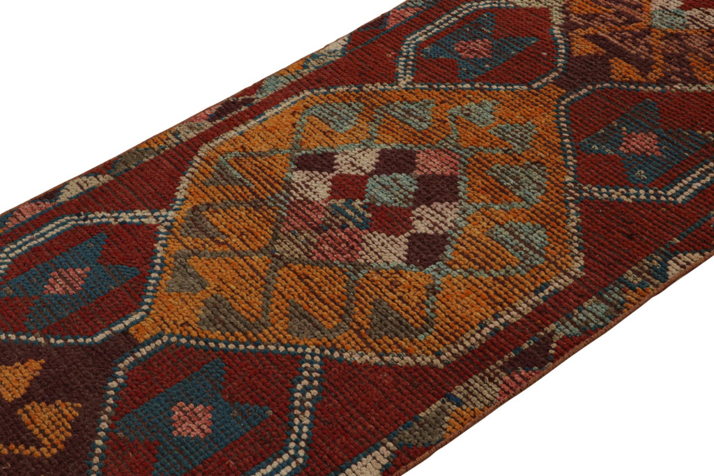Vintage Turkish Oushak Runner Rug