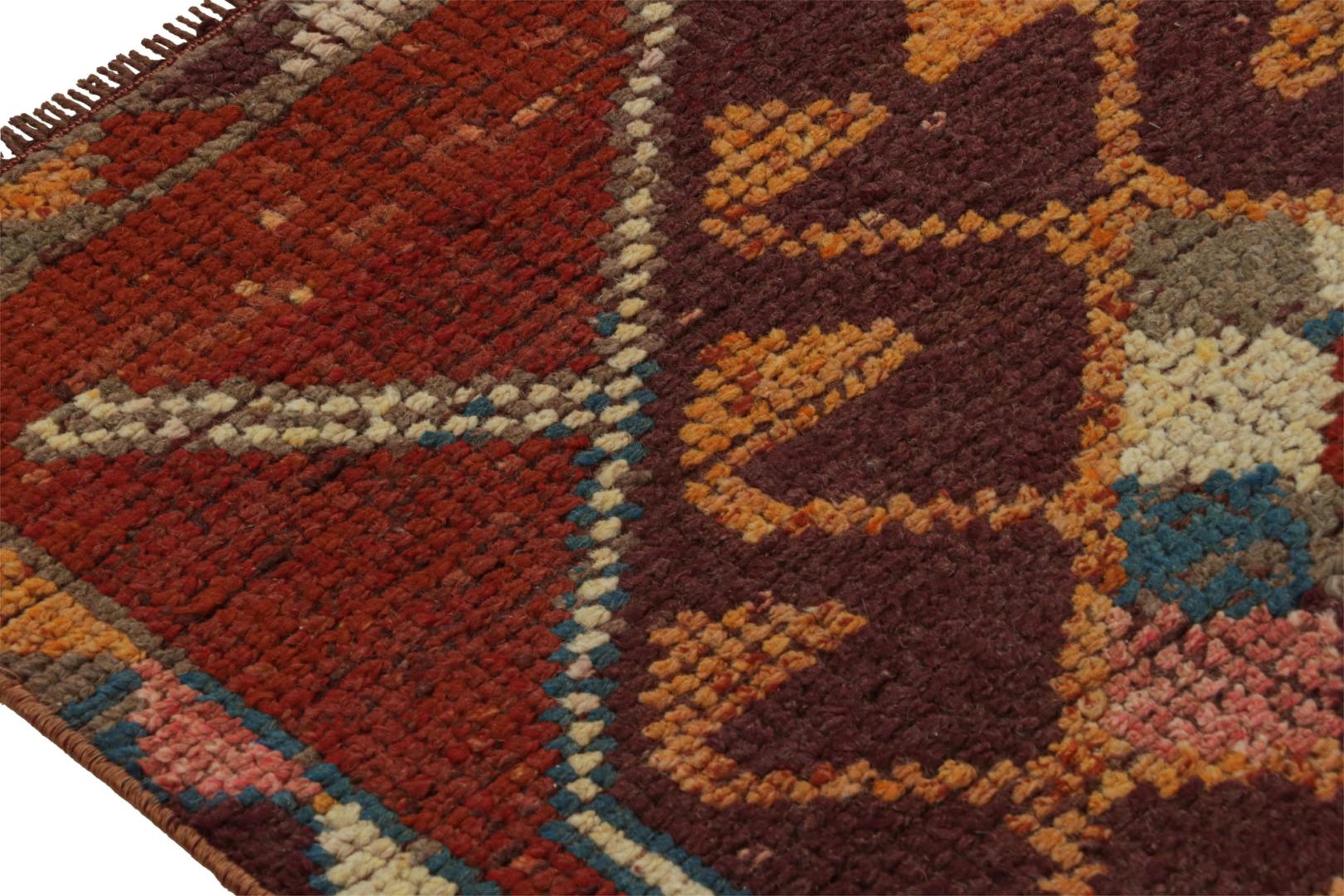 Vintage Turkish Oushak Runner Rug