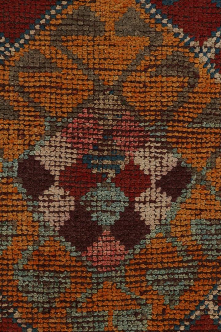 Vintage Turkish Oushak Runner Rug