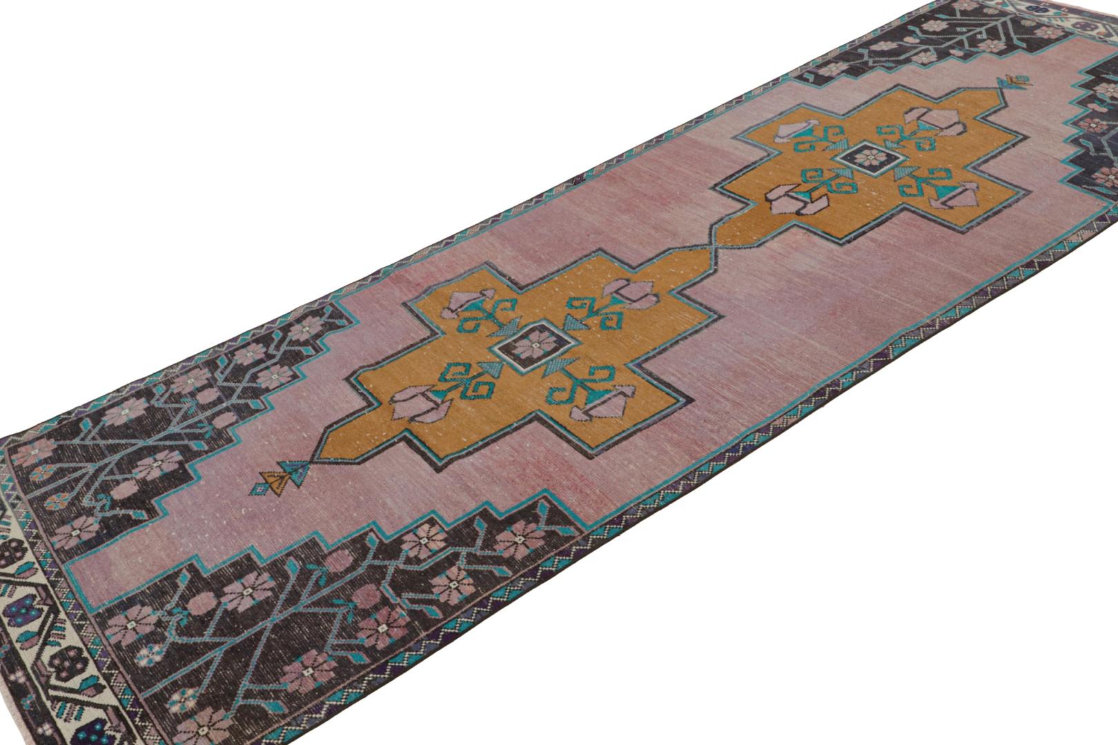 Vintage Oushak Runner Rug